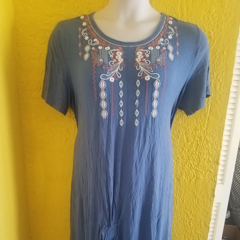 COLDWATER CREEK Sun Dress Lounge DRESS 1X 18 20